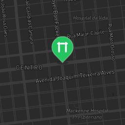 Map showing where Bodyweight workout - Dourados - Calisthenics workout is