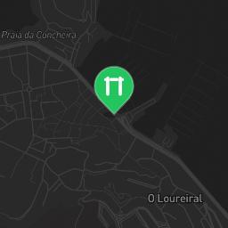 Map showing where Bodyweight gym - Baiona - Calisthenics workout is
