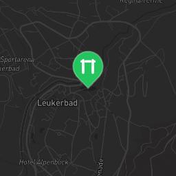 Map showing where Trimm Dich Pfad Leukerbad is