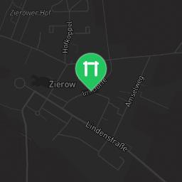 Map showing where Outdoor Gym Zierow is