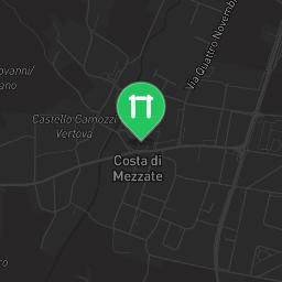 Map showing where Centro sportivo Costa di Mezzate is