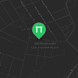 Map showing where Bodyweight gym - Здолбунів - Calisthenics workout is