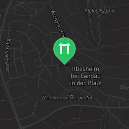 Map showing where Oudoor Gym alla hopp! Ilbesheim is
