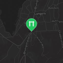 Map showing where Outdoor-Fitness-Geräte Lungern is