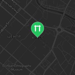 Map showing where Bodyweight fitness - Simferopol - Calisthenics workout is