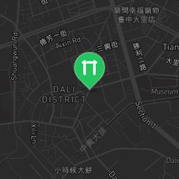 Map showing where Outdoor Fitness Dali District is