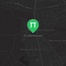 Map showing where Outdoor Gym Großenbrode is