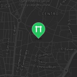 Map showing where Madrid - Getafe - Parkour Park - Parque de Lorenzo Azofra is