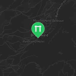 Map showing where Braunwald (Kurzparcours) is