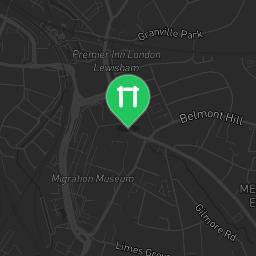 Map showing where Outdoor Gym Manor House Gardens is