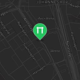 Map showing where Bodyweight training - Johanneshov - Calisthenics workout is