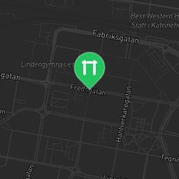 Map showing where Bodyweight gym - Katrineholm - Calisthenics workout is
