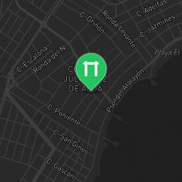 Map showing where Santiago de la Ribera - Outdoor Gym - Paseo Atalayón is