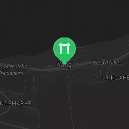 Map showing where Vang - Outdoor Gym - Bøflaten camping AS is