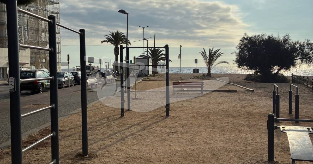 Segundo parque de calistenia e — outdoor calisthenics spot in Girona