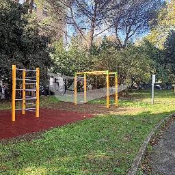 Map showing where Arena Mancini Calisthenics Roma is
