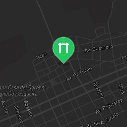 Map showing where Outdoor workout - Heroica Ciudad De Ures - Calisthenics workout is