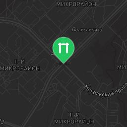 Map showing where Outdoor fitness training - Koltsovo - Calisthenics workout is