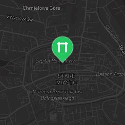 Map showing where Bodyweight fitness - Lwówek Śląski - Calisthenics workout is