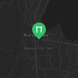 Map showing where Outdoor Gym Riva San Vitale is
