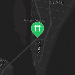 Map showing where The Entrance - Outdoor Fitness Park is