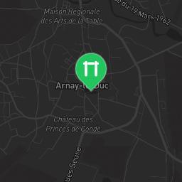 Map showing where Arnay-le-Duc - Fitness Trail - Rompu, Arnay-le-Duc is