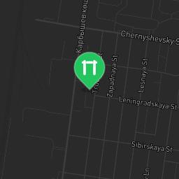 Map showing where Outdoor Gym  Kostanay is