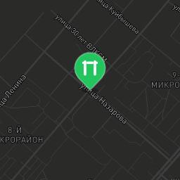 Map showing where Achinsk - Street Workout Park - Рекорд is