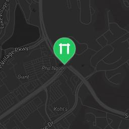 Map showing where Alexandria - Exercise Park - Kingstowne is