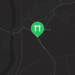 Map showing where Outdoor gym - Piechowice - Calisthenics workout is