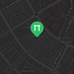 Map showing where Bodyweight workout - Rivas-Vaciamadrid - Calisthenics workout is
