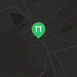 Map showing where Outdoor workout - Jarnages - Calisthenics workout is