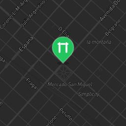 Map showing where Bodyweight training - San Miguel - Calisthenics workout is