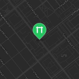 Map showing where Gubkin - Street Workout Park - Салон-магазин МТС is
