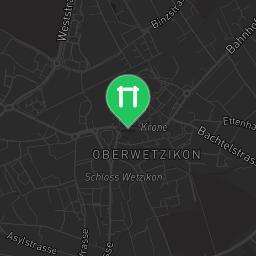 Map showing where Street Workout Wetzikon is