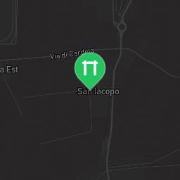 Map showing where Vicopisano - Outdoor Gym - Parcheggio is