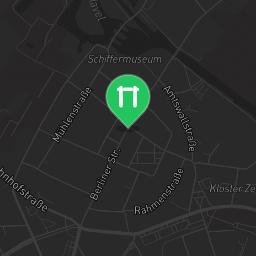 Map showing where Zehdenick Schleuse/ Stadtgarten Outdoor Fitness is