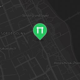 Map showing where Sopot - Outdoor Pull Up Bars - Nr. 16 is