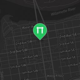 Map showing where Burkhart Park - Calisthenics Park Albany, OR - National Fitness Campaign is