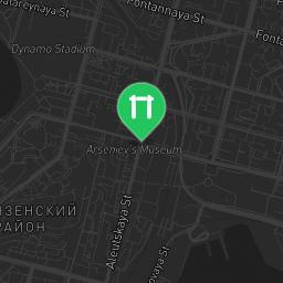 Map showing where Vladivostok - Fitness Park - МФЦ is