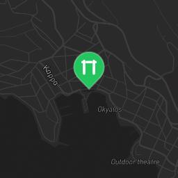 Map showing where Neos Marmaras Street Workout bars is